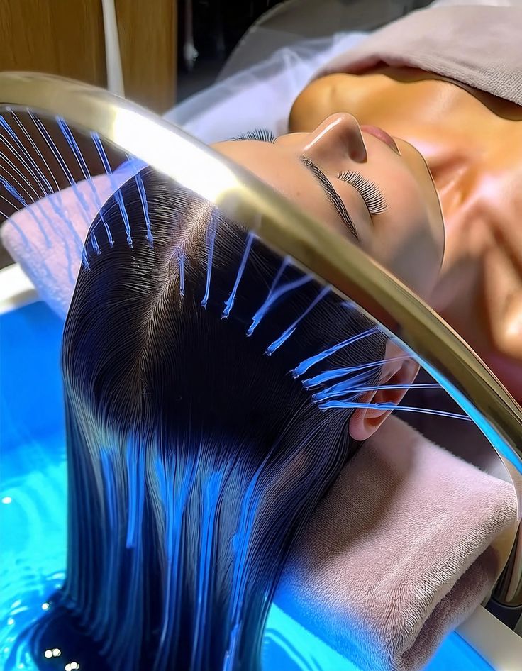 Atendimento de Head Spa premium